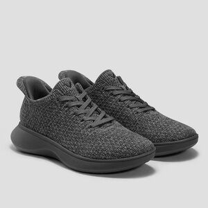 VIVAIA Urban Sneaker Sliders in Wool Dark Grey Size 41